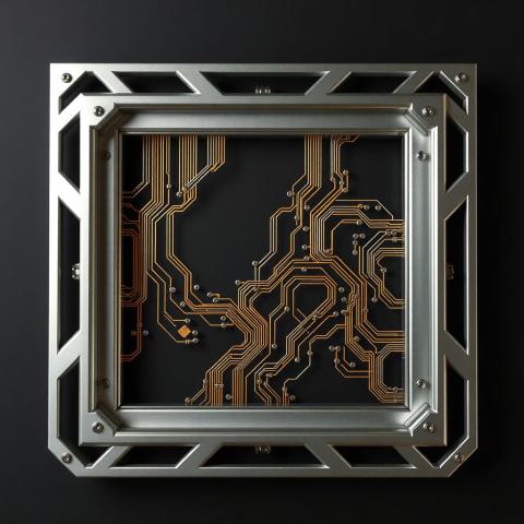 silverframe with wiring inside partial 4