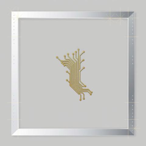 silverframe with wiring inside