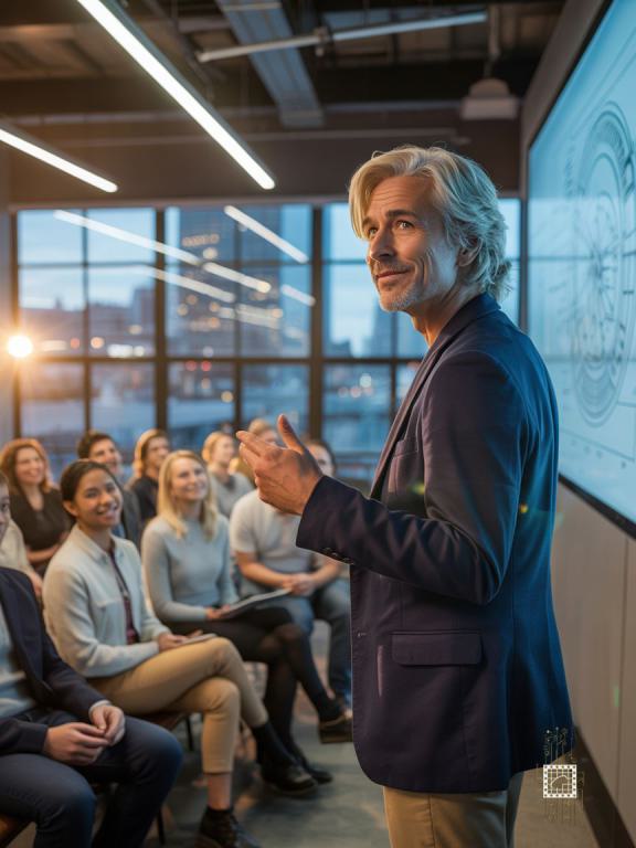 Vortrag präsentation